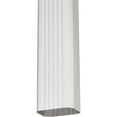 thumbnail image 1 of Spectra Gutter Systems 4DP10RTW 3 x 4 x 10 in. Standard Downspout, White - Case of 10, 1 of 1