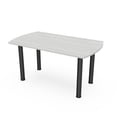 thumbnail image 1 of 3X5 Arc Rectangle Conference Table With  Post Leg Power And Data, 1 of 5