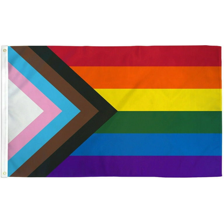 Transgender Pride Flag 3x5ft with Grommets LGBTQIA Trans Pride