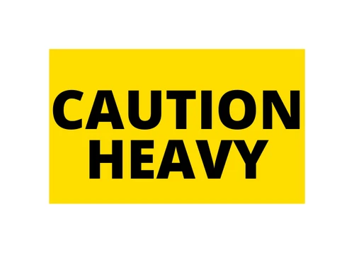 3X5-Inch Caution Heavy Labels Adhesive Pallet Shipping Fragile Stickers ...
