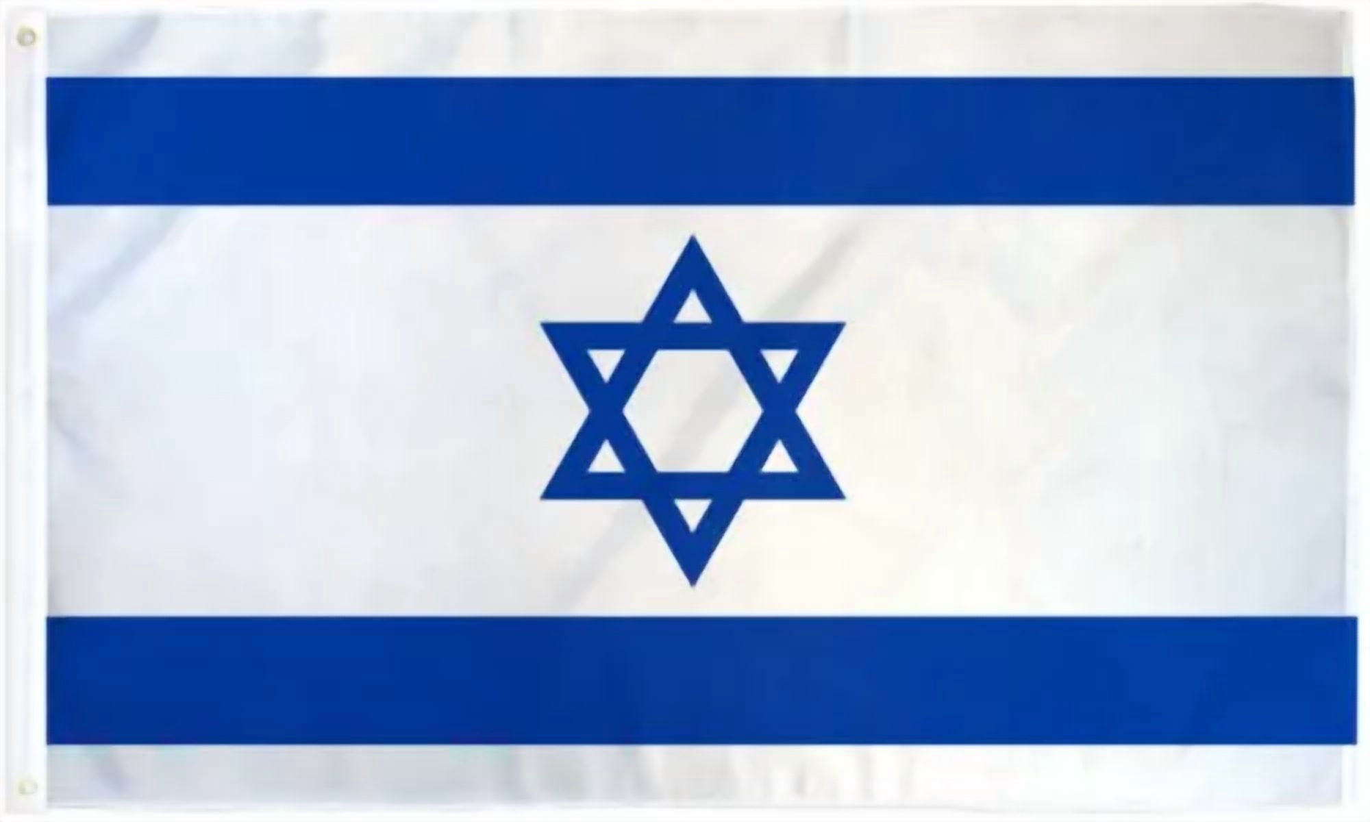 3X5 Israel Flag 3' X 5' Israeli Jewish Premium Flag Banner Fast Usa Shipping
