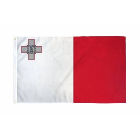 3X5 Malta Flag Country Banner New Indoor Outdoor 100D W/ Grommets