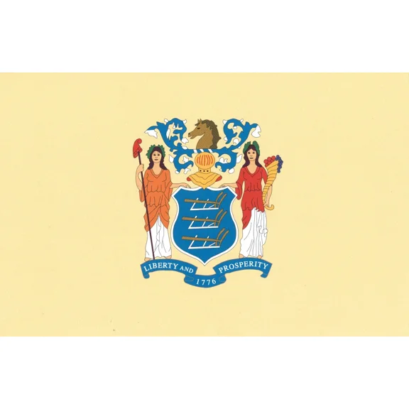 3X5 New Jersey State Flag State Of New Jersey Premium Banner Fast Usa Shipping