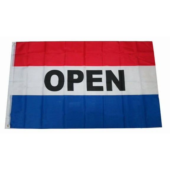 3X5 Open Flag 3X5 Ft 3 X 5 New Large Banner Sign Open Flag New 100D