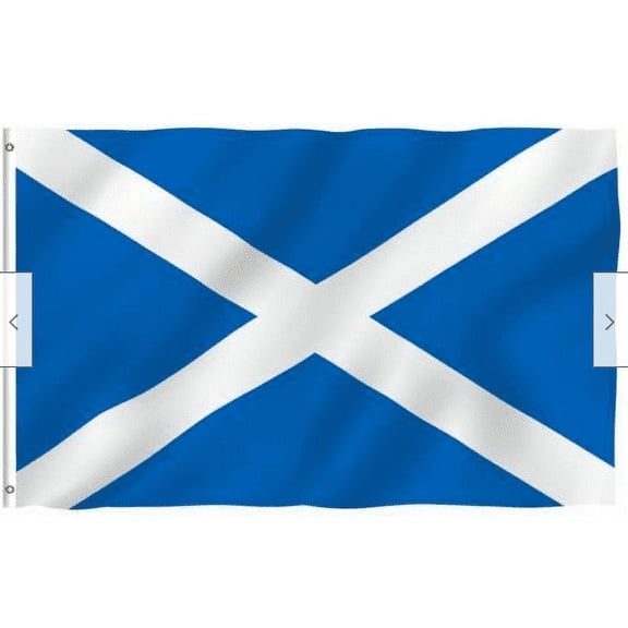 3X5 SCOTLAND FLAG CROSS OF ST ANDREW SAINT BANNER 100D