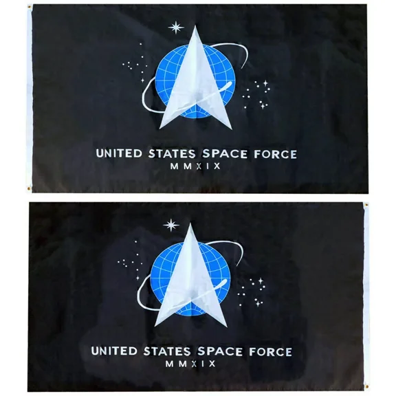 3X5 United States Space Force 100D Poly Nylon Double Sided Flag Banner