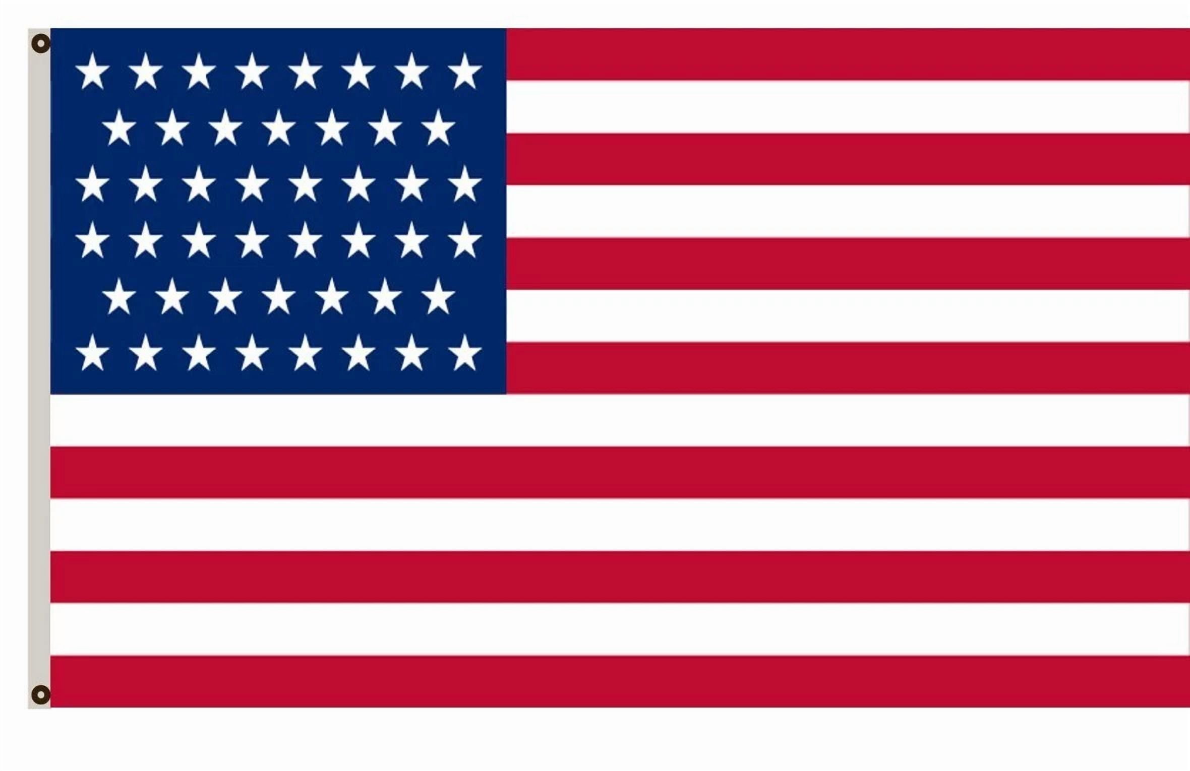 3X5 Usa American Historical 46 Star Usa Flag 3'X5' Banner Grommets 46 Stars Usa