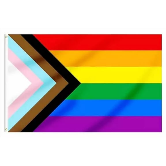 3X5Ft Rainbow Pride Flag Banner Lgbtq Gay Lesbian Love Equal