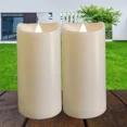 thumbnail image 1 of 3X6'' Outdoor Flameless Battery Operated Candles With Timer Waterproof Lights, 1 of 5