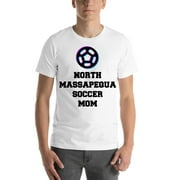 3XL Tri Icon North Massapequa Soccer Mom Short Sleeve Cotton T-Shirt By Undefined Gifts