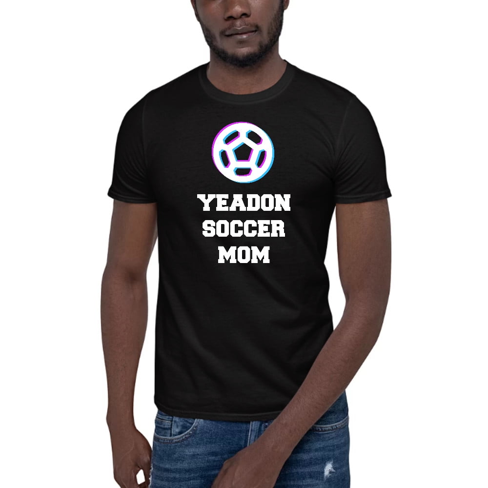 3XL Tri Icon Yeadon Soccer Mom Short Sleeve Cotton T-Shirt By Undefined ...