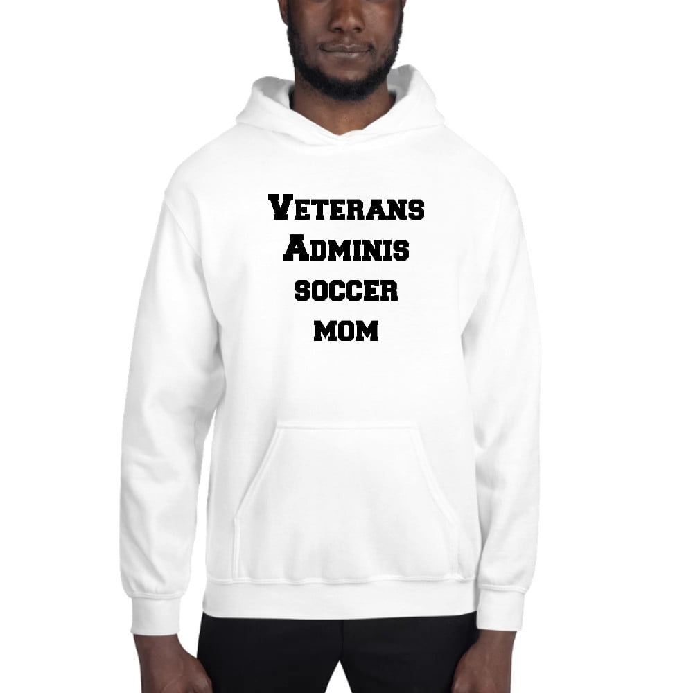 3XL Veterans Adminis Soccer Mom Hoodie Pullover Sweatshirt By Undefined