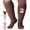 Brown, variant on Wide Calf Unisex Compression Socks for Airplane 20-30 mmHg Black, 7X-Large
