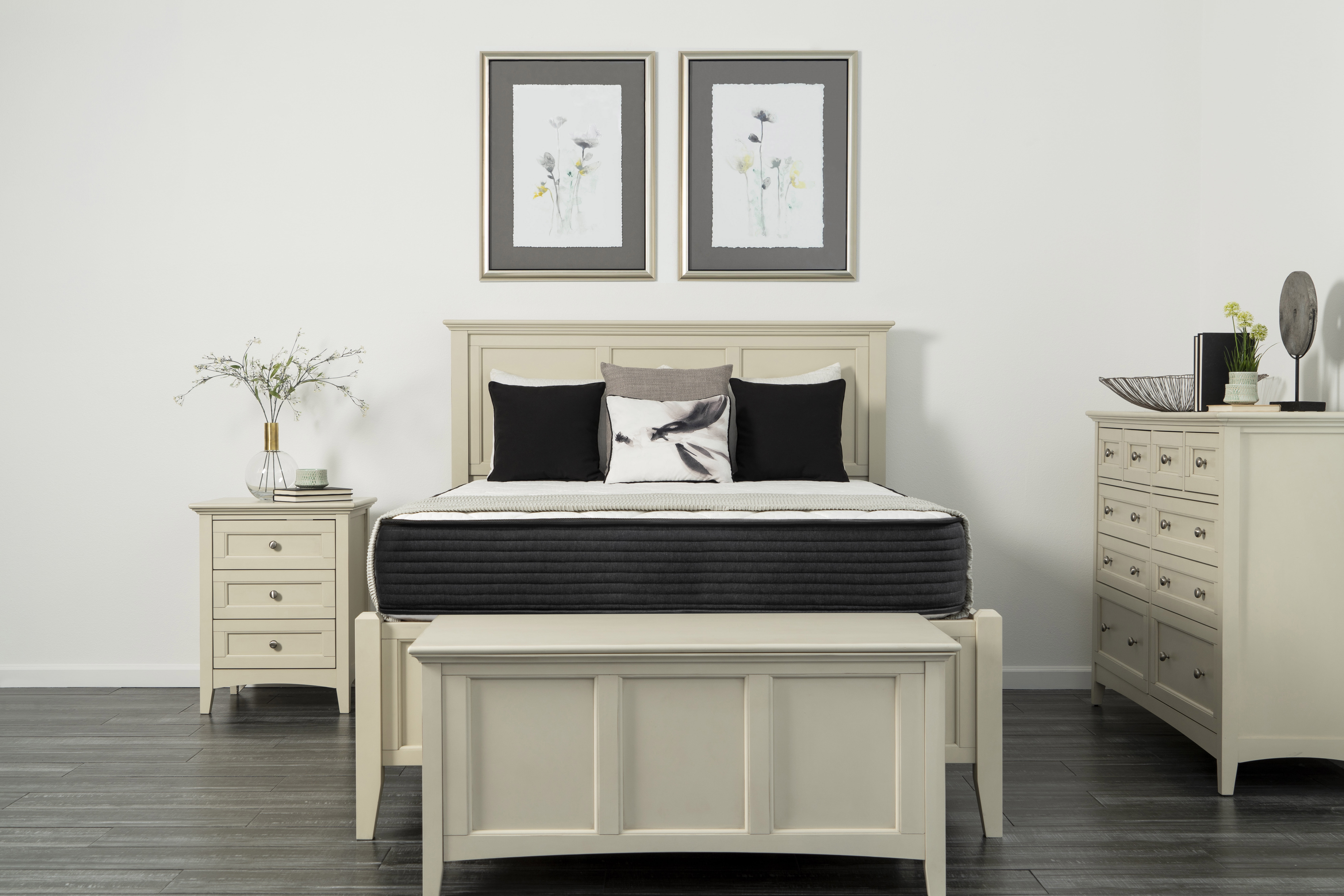 3Z Brands Spring Dreams 10" Two-Sided Firm All-Foam Mattress Queen