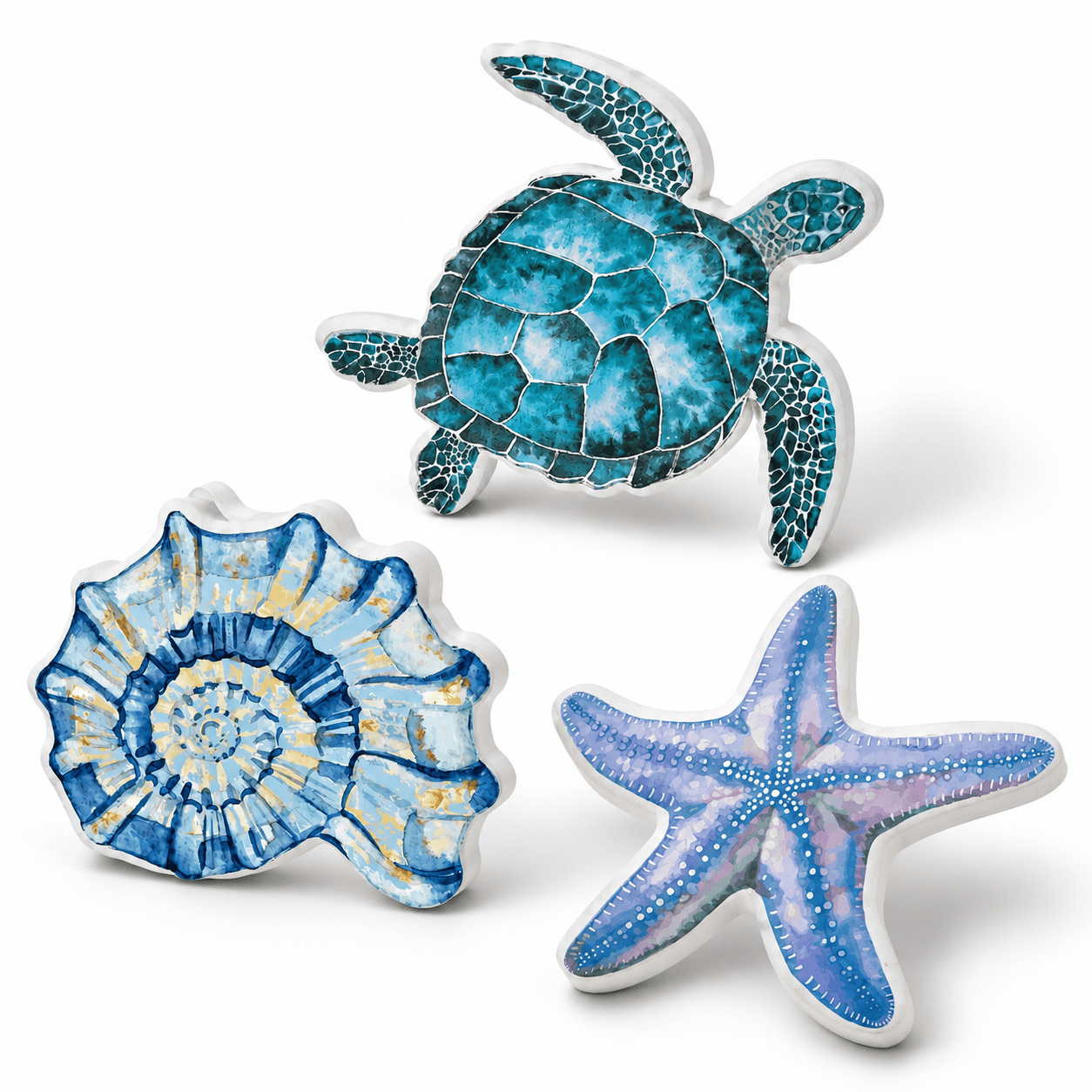 Tabletop Turtle 3beach Theme Wooden Tabletop Sea Turtle Conch Decor Signs - Walmart.com
