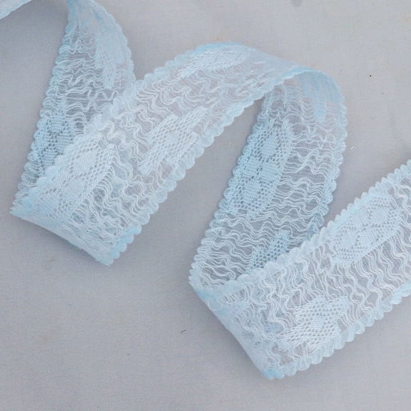 3cm double-layer lace edging soft ribbon clothing gift box, flower decoration bow, DIY hair accessories lace ribbon