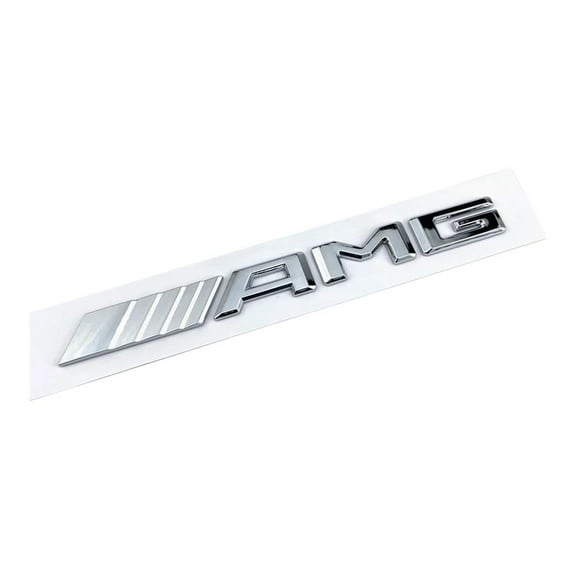 3d ABS Black Logo AMG Emblem Letters Car Rear Trunk Badge For Mercedes Benz W176 W177 W204 W205 W212 W213AMG Sticker Accessories