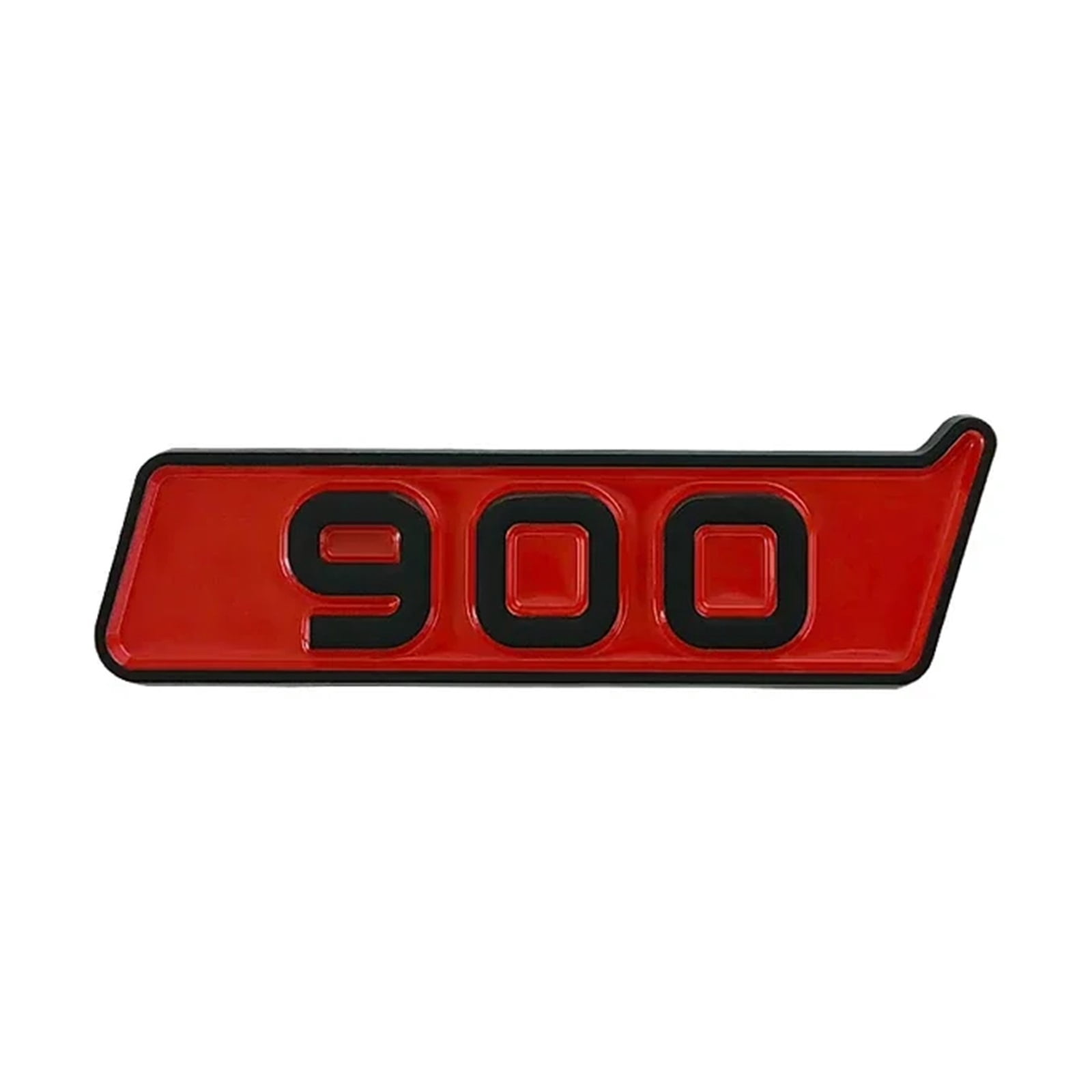 3d ABS Red Black 700 800 900 Logo Letters Car Emblem Badge Fit For ...