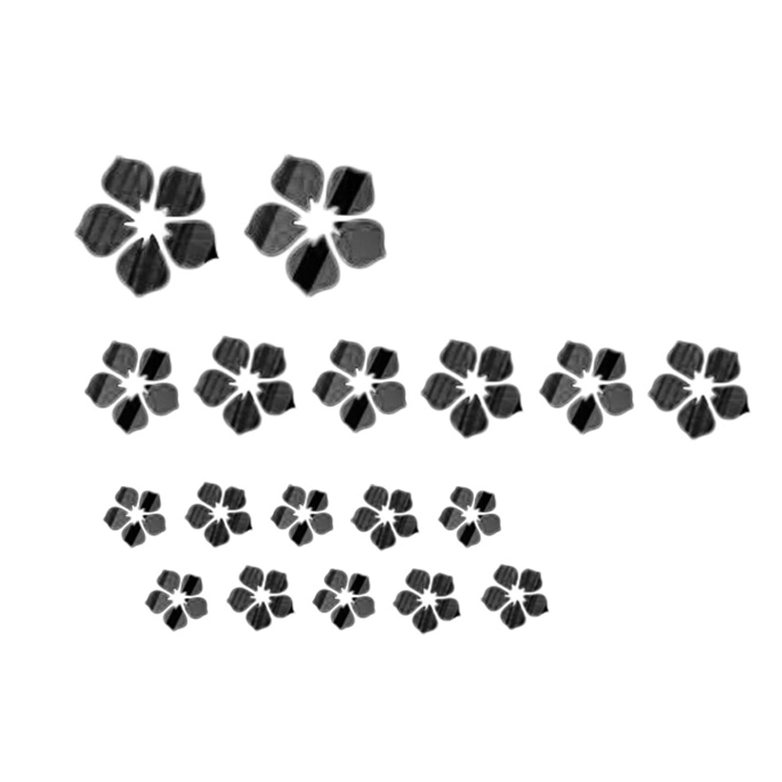 3d Acrylic Flower Wall Sticker Bedroom Room Wall Decoration Flower