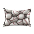 thumbnail image 1 of 3d Baseballs Pile Up Satin Pillowcase Envelope Design Pillow Covers 1 Pack Standard Size 20" x 26", 1 of 9