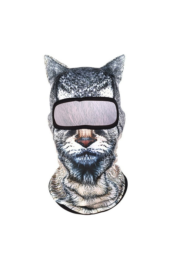 3d Cat Ski Balaclava Face Mask With Ears Animal Ski Face Mask For Outdoor Activities Cycling Skiing