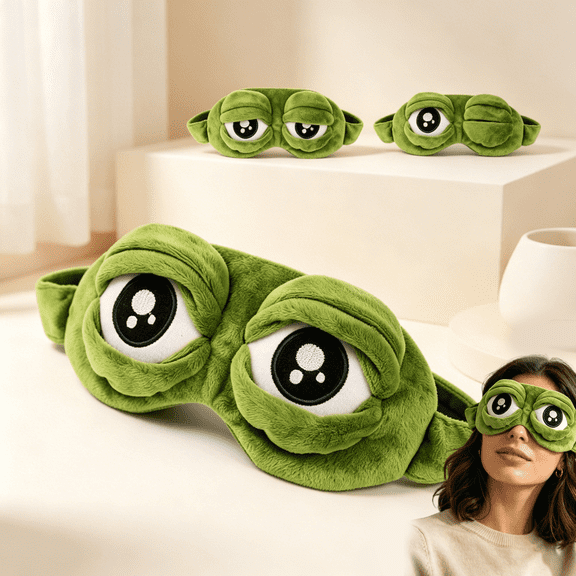 3d Eye Mask For Sleeping, Funny Cute Soft Comfortable Blindfold