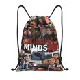 3d Graphics Damon Salvatore Print Drawstring Bag Backpack Waterproof