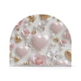 thumbnail image 1 of 3d Hearts Flower Jewels Pearls Napkin Holder for Table Clear Napkin Stand Paper Holder Acrylic Organizer Dispenser Napkins for Dinner Kitchen Restaurant Room, 1 of 8