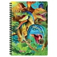 thumbnail image 1 of 3D LiveLife Notebooks - Dino Smiles from Deluxebase. Ruled 8.2" x 5.7" Medium Notepad. 80 Page Spiral Bound Notebook with Lenticular Dinosaur Cover., 1 of 4
