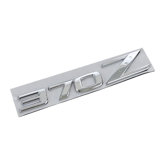 3d Metal 350Z Logo 370Z Letters Badge Car Trunk Door Side Sticker Decal 350Z Emblem 370Z Sticker Accessories