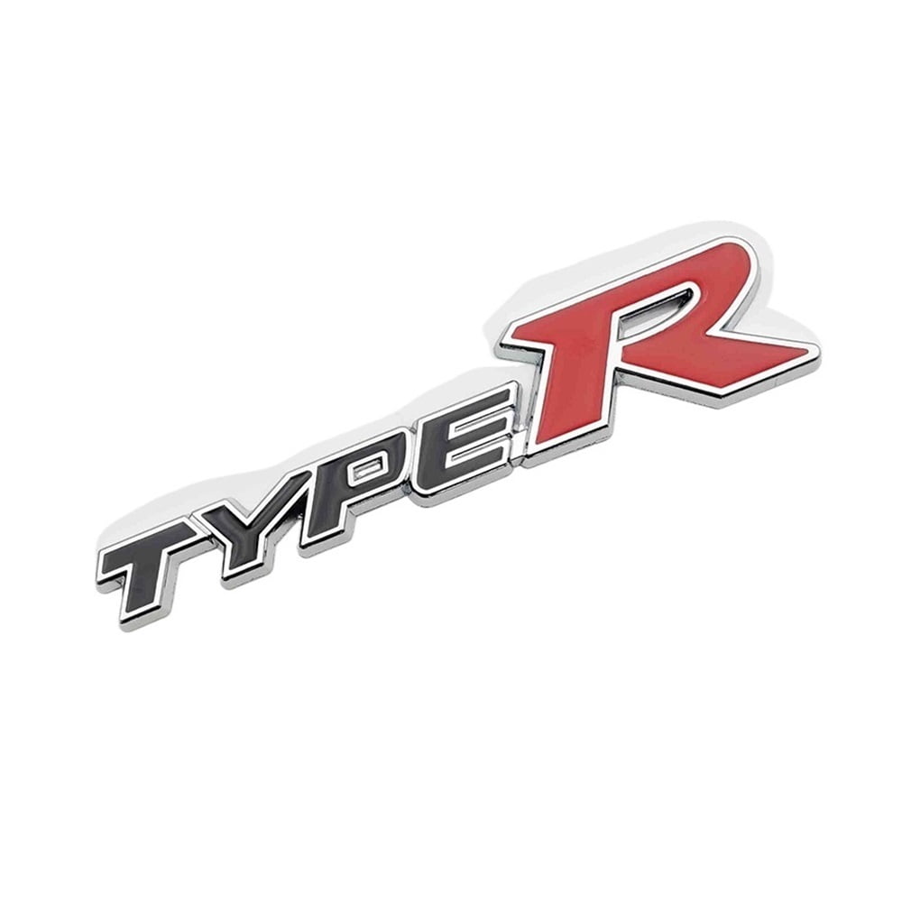 3d Metal Type S Logo Type R Emblem Letters Car Trunk Badge Type S Type ...