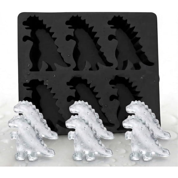 3D Monster Ice Mold, 6-Grid Ice Tray for Whiskey, Fun Gift for Men and Halloween Party