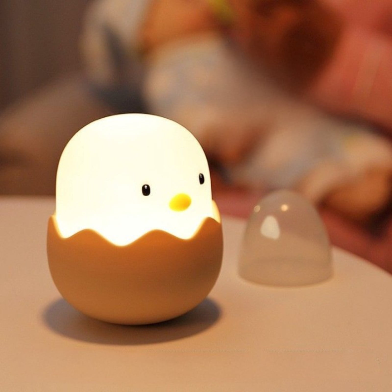 3d Night Light for Kids Wolf Car Light Wireless Desk Lamp Kids Anime