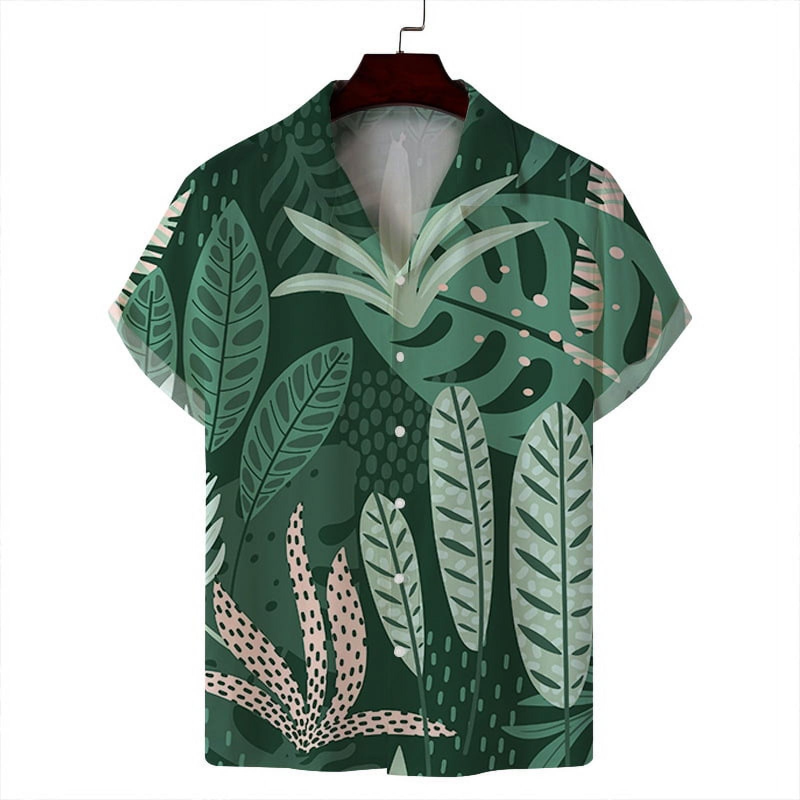 Ocean Printed Holiday Casual Shirt