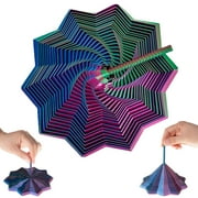 3d Printed Expanded Sensory Fidget Star, Sensory Fidget Star, 3d Printing, Relieves Stress, Improves Concentration, Honeycomb Rotating Spiral Design, Suitable for Adults, A Good Gift for Christmas