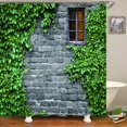 thumbnail image 1 of 3d Printed Rural Garden Plant Flowers Scenery Shower Curtain With Hook Bathroom Waterproof Shower Curtain Home Decor Curtains, 1 of 4