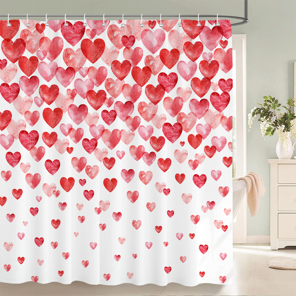 3d Printing Flowers Shower Curtains Bathroom Curtain Waterproof With ...
