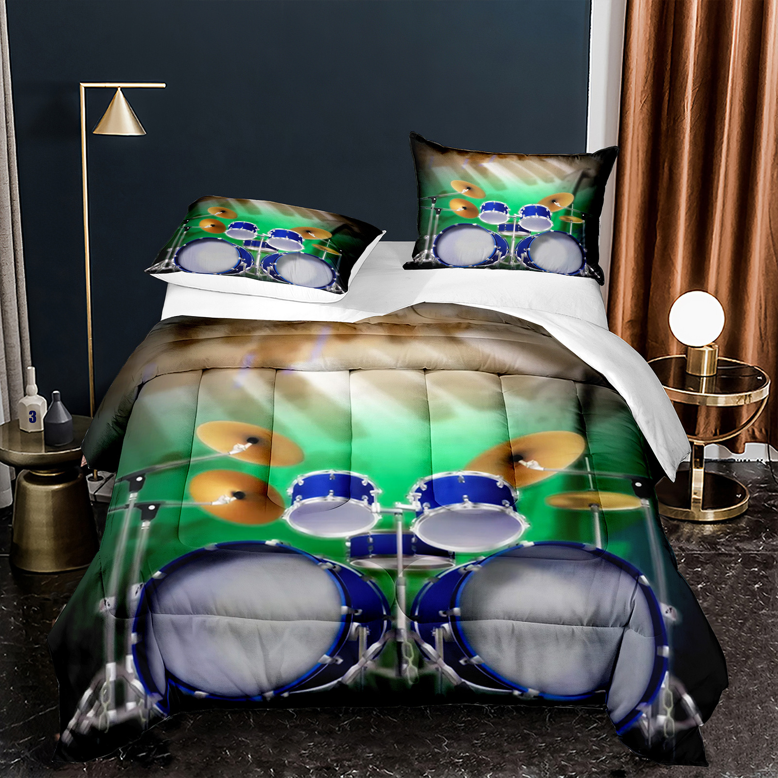 3d Quilt Quilt Drum Series Quilt