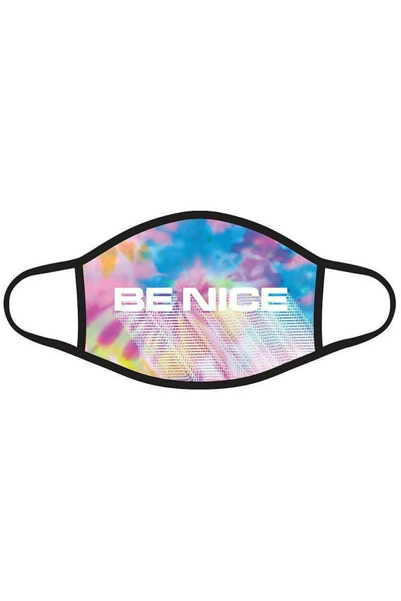 3d Sequin Fashion Graphic Printed Face Mask Unisex Adult Multi