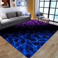 thumbnail image 1 of 3d Visual Grid Carpet E-sports Room r Cyberpunk Rug Large Area Bedroom Non-slip Floor Mat Machine Washable Soft Rugs Mats, 1 of 5