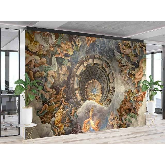 3d Wallpaper, Wallpaper Wall Art, Famous Wall Painting, Giulio Romano ...