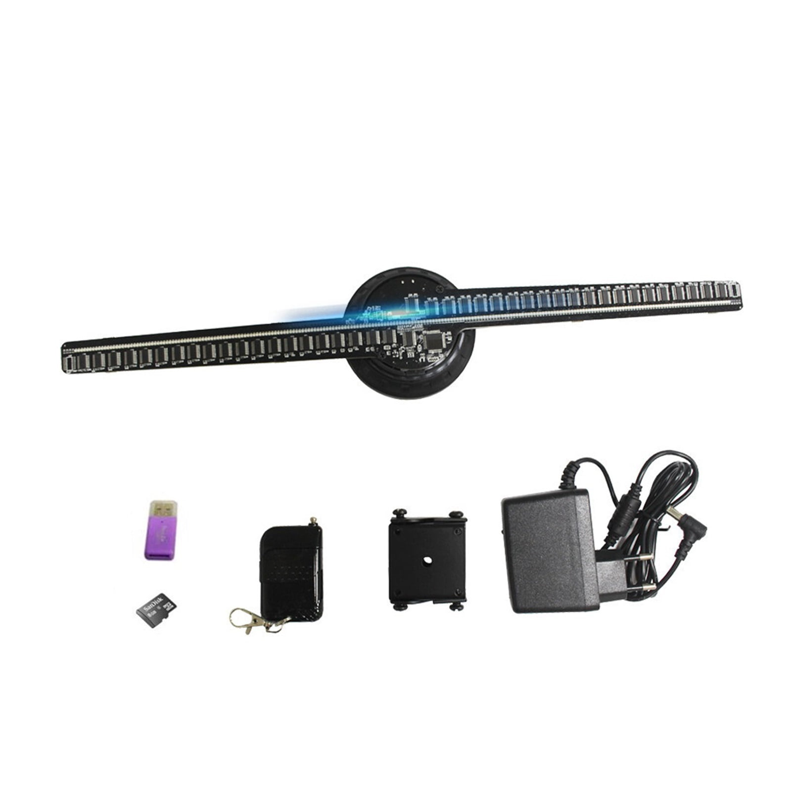 3d Wifi Fan Hologram Projector Advertising Display Hologram Fan Holographic Lmaging Lamp Display Advertising Logo Light ,Holographic Video Projector