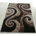 thumbnail image 1 of 3d805-coco-8x11 8 x 11 in. 3 Dimension Hand Carved Shag Rug Coco, 1 of 1