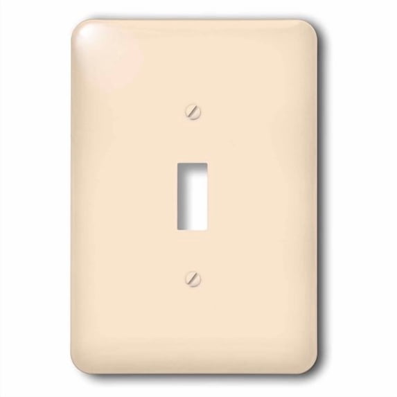 3dRose, Image of Alabaster Off White Summery Shade, single toggle switch