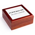 thumbnail image 1 of 3dRose, 21,914 days old but whos counting, Jewelry Box 5.5x5.5 inch with 4 inch tile, 1 of 8