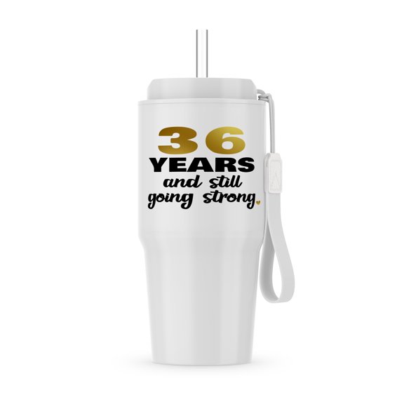 36 Year Anniversary Still Going Strong Gift For 36Th Wedding Anniversary, 20oz Tumbler