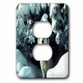 thumbnail image 1 of 3dRose, A Gray Wolf In The Snow, 2 plug outlet cover, 1 of 1
