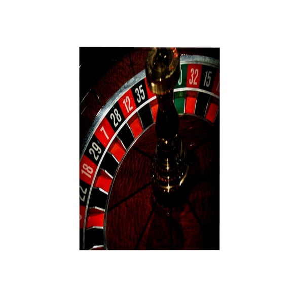 3dRose, A Picture Of A Roulette Wheel, 15x22 Hand Towel
