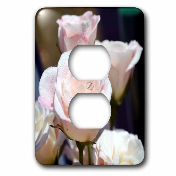 3dRose, A Rose for You Picture of a Rose, 2 plug outlet cover