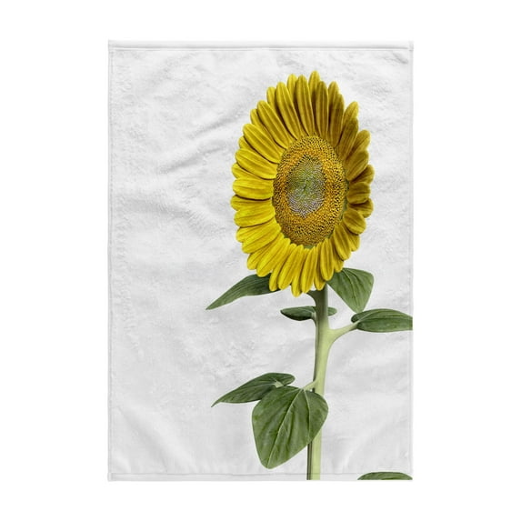 3dRose, A Sunflower, 15x22 Hand Towel